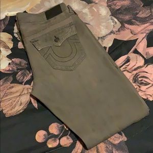 True religion jeans horse shoe pockets